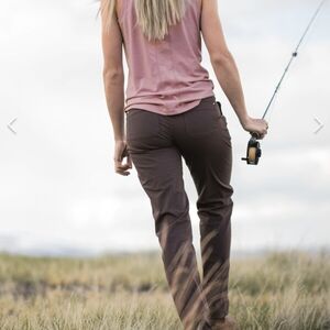 Big B pants Title Nine mushroom